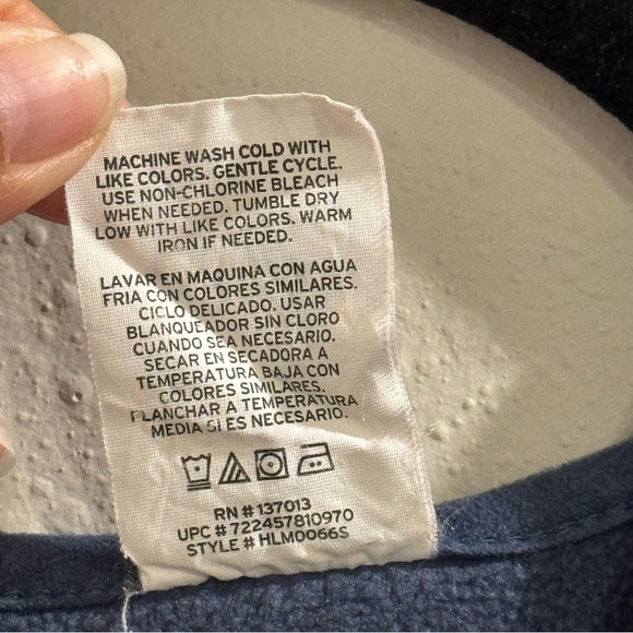 Woolrich Unisex One Size Aztec Southwest Geometric Print Fleece Wrap Poncho - Picture 4 of 4